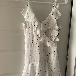 White romper never worn